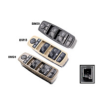 Три цвята конзола за електрически стъкла за Mercedes ML GL R - BM09 / BM18 / BM24